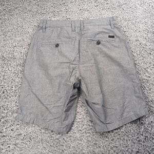 RVCA Shorts Men 28 Gray Chino Stretch Casual Skate Surf Outdoor Nature Industry